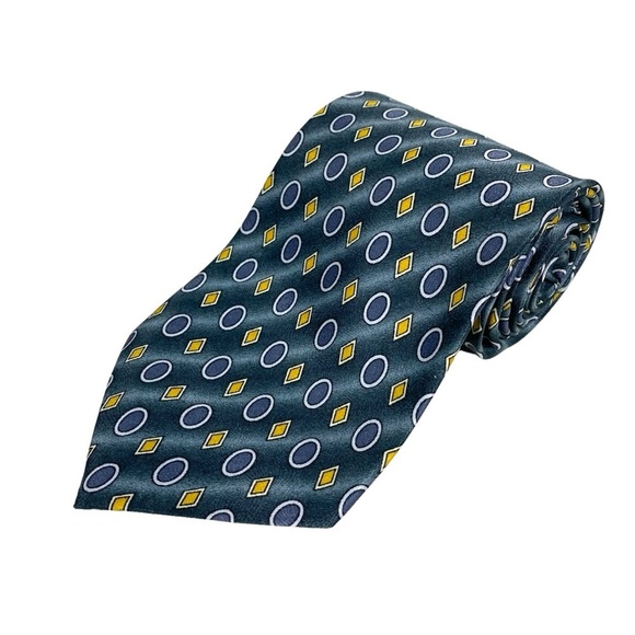 Set Of Two‎ Parksder Silk Ties Men's Executive Professional Smooth Silk Gray - Picture 6 of 13